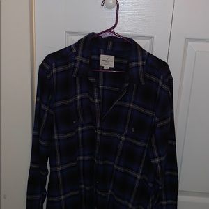 Women’s flannel button down